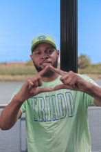 Load image into Gallery viewer, Mellow Green Triadd Varsity T-shirt

