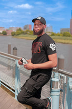 Load image into Gallery viewer, Black Varsity Triadd T-shirt
