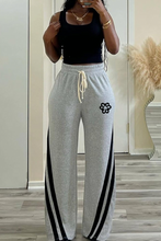 Load image into Gallery viewer, WOMEN'S GRAY WIDE LEG "ZONE" SWEATPANTS
