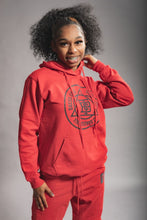 Load image into Gallery viewer, BTC Red "Vibrant" Hoodie Set
