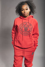 Load image into Gallery viewer, BTC Red "Vibrant" Hoodie Set
