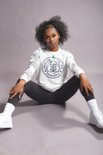 Load image into Gallery viewer, BTC Women's White Cream "Slogan" Sweater
