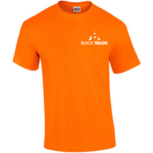 Load image into Gallery viewer, Black Triadd "Orange Splash" T-shirt
