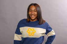 Load image into Gallery viewer, Women's Navy Blue Triple B Imprint Sweater

