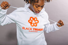 Load image into Gallery viewer, White BTC Women's Gleam Hoodie Set
