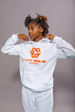 Load image into Gallery viewer, White BTC Women's Gleam Hoodie Set
