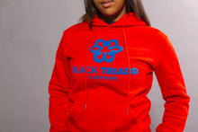 Load image into Gallery viewer, Red BTC Women's Gleam Hoodie Set
