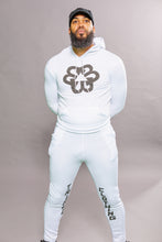 Load image into Gallery viewer, White Pyramid Splash 💦 Unisex Hoodie Set
