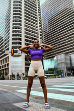 Load image into Gallery viewer, Grape 🍇 Hancock Women's Crop Top
