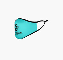 Load image into Gallery viewer, BTC "Wavy Blue" Face Mask 🌊
