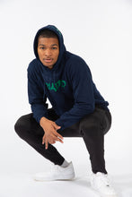 Load image into Gallery viewer, Navy Blue "Zone Hoodie" Flava💧
