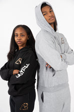 Load image into Gallery viewer, Jet-Black Triadd "Pyramid Hoodie" Cheetah 🐆
