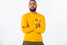Load image into Gallery viewer, Triadd Long Sleeve "Honey Vivid" T-shirt 🍯
