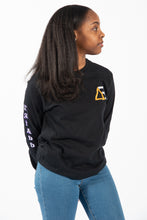 Load image into Gallery viewer, Triadd Long Sleeve "Black Vivid" T-shirt 💣
